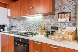 Apartment, Sea View | Private kitchen