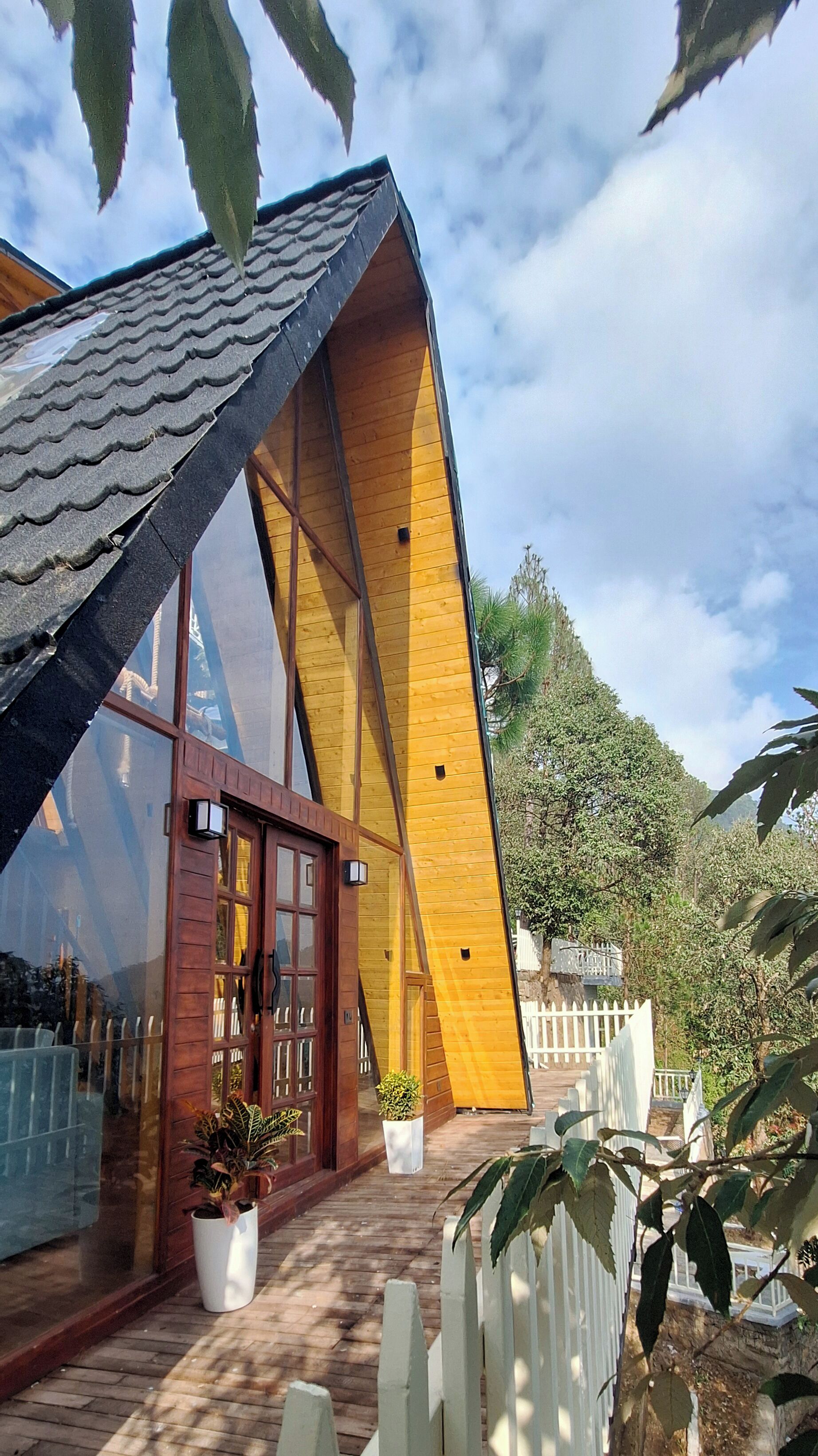 Voorkant van accommodatie