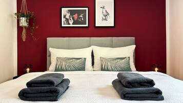 1 Schlafzimmer, Bügeleisen/Bügelbrett, Reisekinderbett, kostenloses WLAN