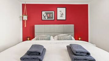 1 Schlafzimmer, Bügeleisen/Bügelbrett, Reisekinderbett, kostenloses WLAN