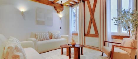 Superior-Apartment | Wohnbereich