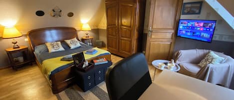 1 habitación, wifi gratis y ropa de cama