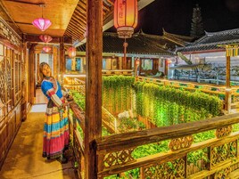 Premium bedding, memory-foam beds, desk, laptop workspace