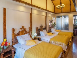 Superior Triple Room, Park View | Premium bedding, memory foam beds, desk, laptop workspace