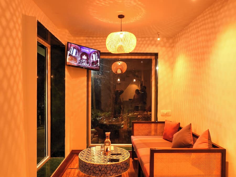 Sala de estar en el lobby