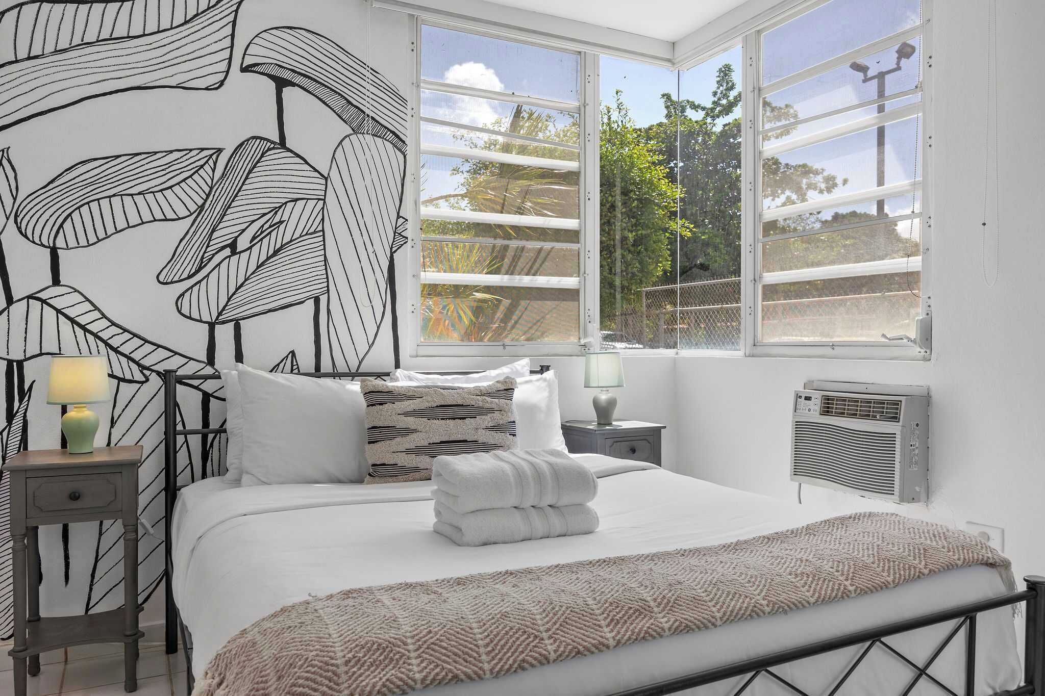 2 bedrooms, iron/ironing board, travel crib, WiFi