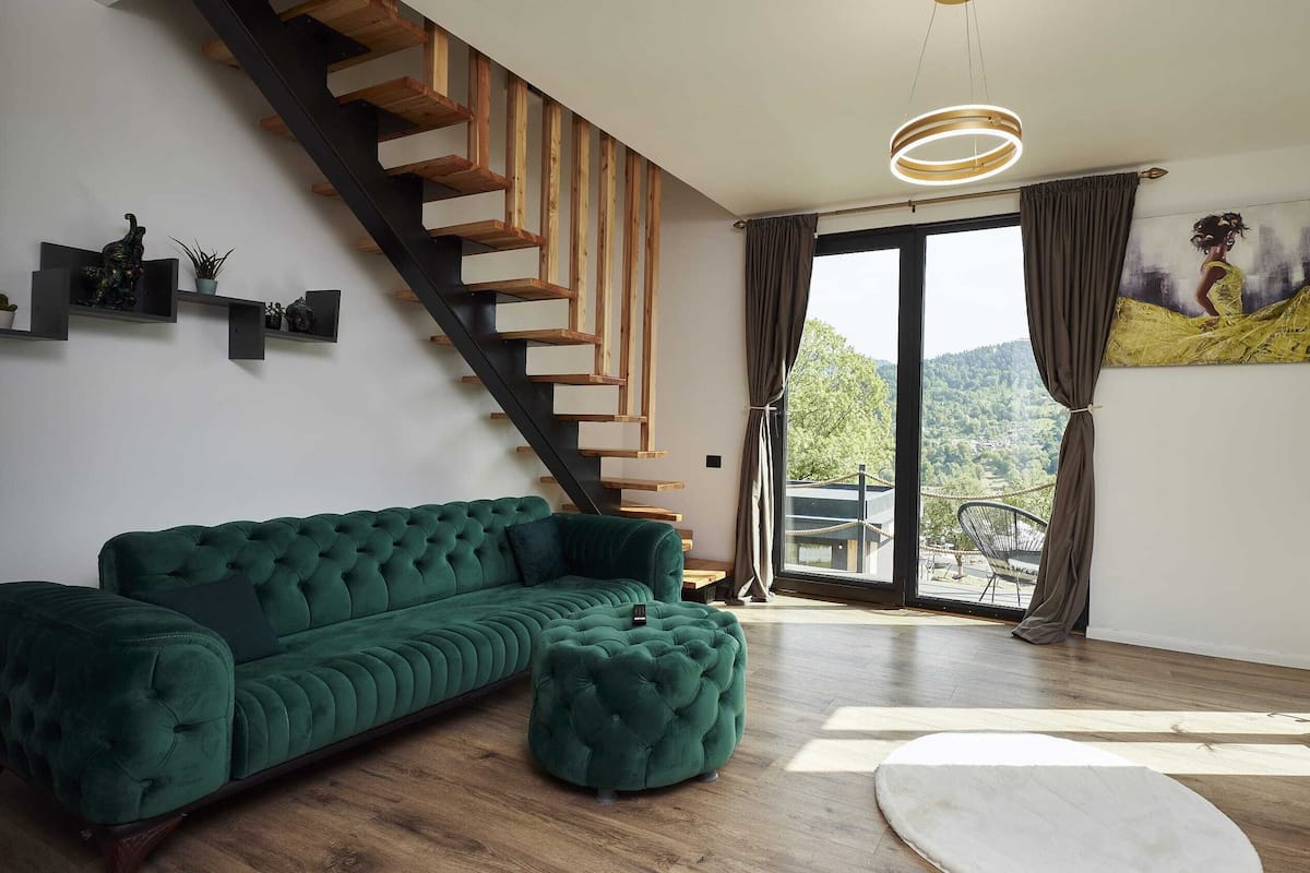 Villa, vista a la montaña | Área de sala de estar | Juguetes