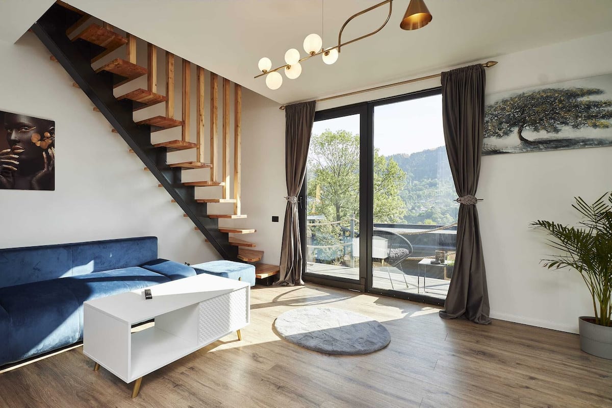 Villa, vista a la montaña | Área de sala de estar | Juguetes