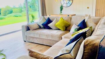 TV connectée, cheminée