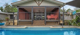 Pool, three bedroom two bath