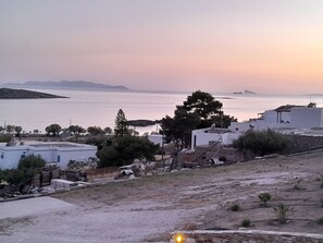 Vue sur la plage/l’océan