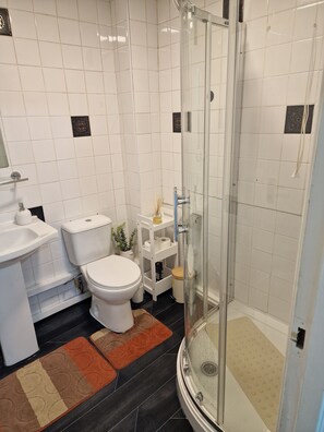 Appartement | Salle de bain | Douche, serviettes fournies