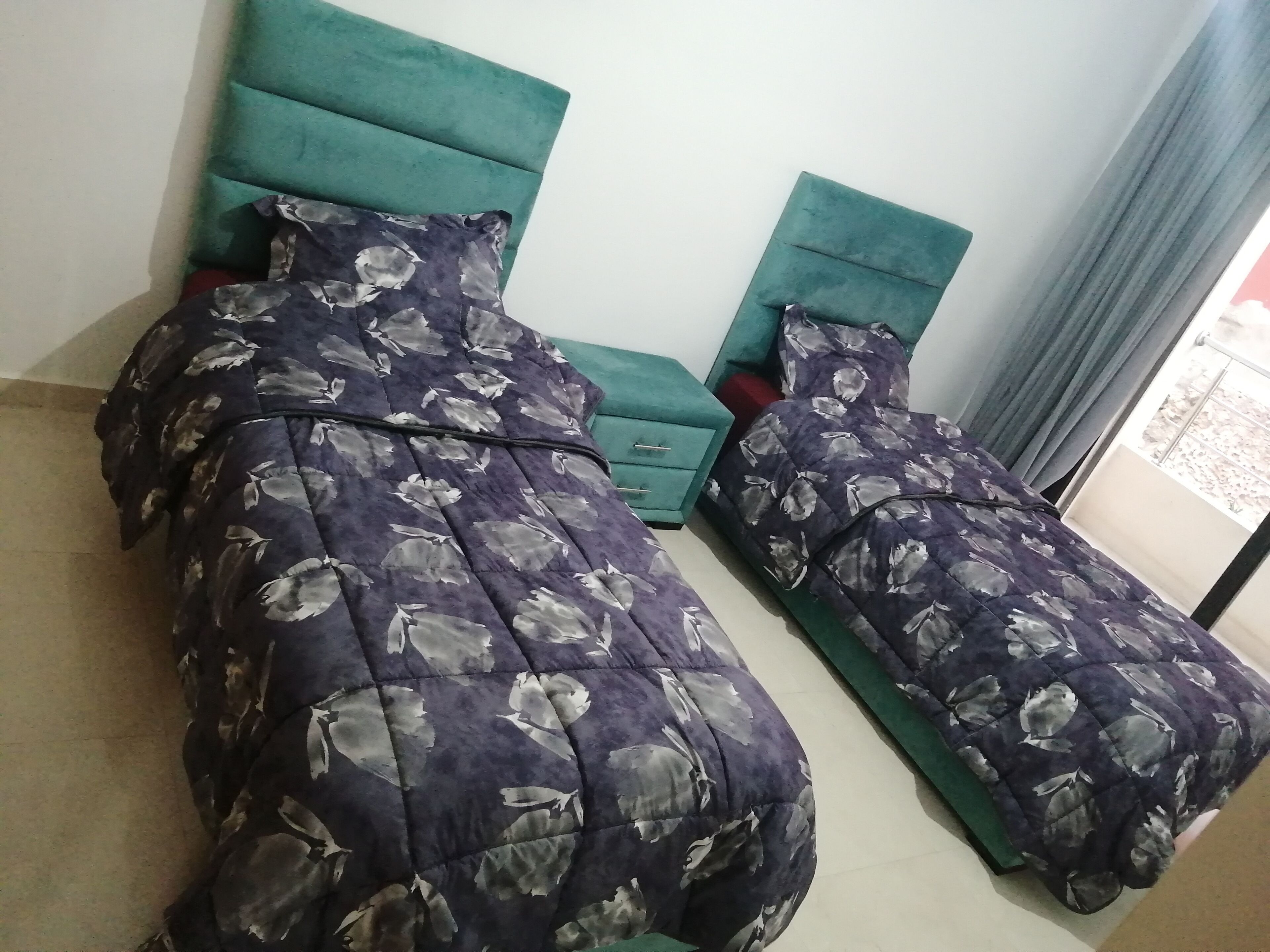 2 Schlafzimmer, Bettwäsche