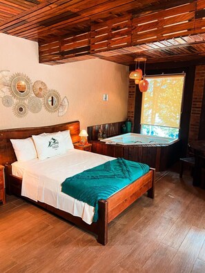 Honeymoon kamer, 1 tweepersoonsbed | Gratis wifi, beddengoed