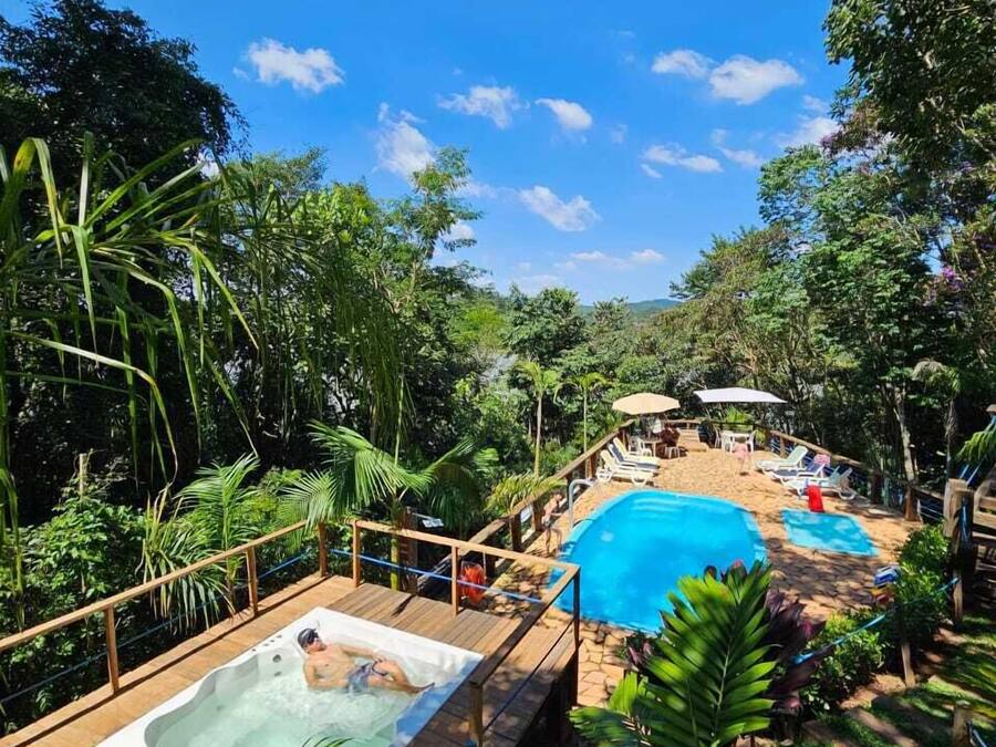 Outdoor pool, open 9:00 AM to 10:00 PM, pool umbrellas, sun loungers