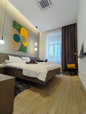 1 chambre, fer et planche à repasser, Wi-Fi, draps fournis
