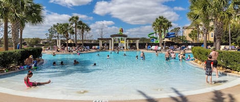 Una piscina climatizada