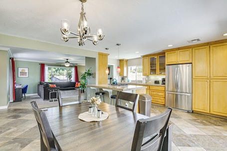 House (3 Bedrooms) | Interior. Poway Retreat w/ Stunning Sunset & Mountain Views!