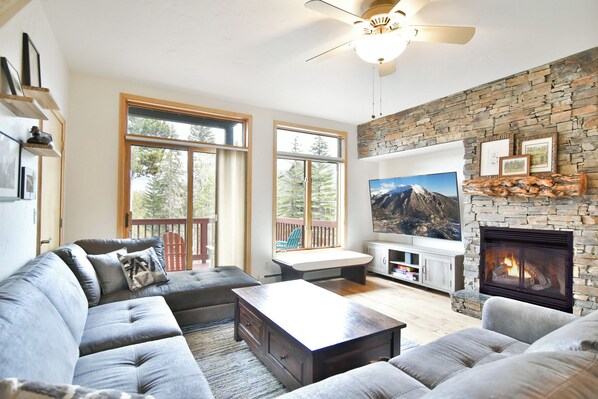 Älytelevisio, takka