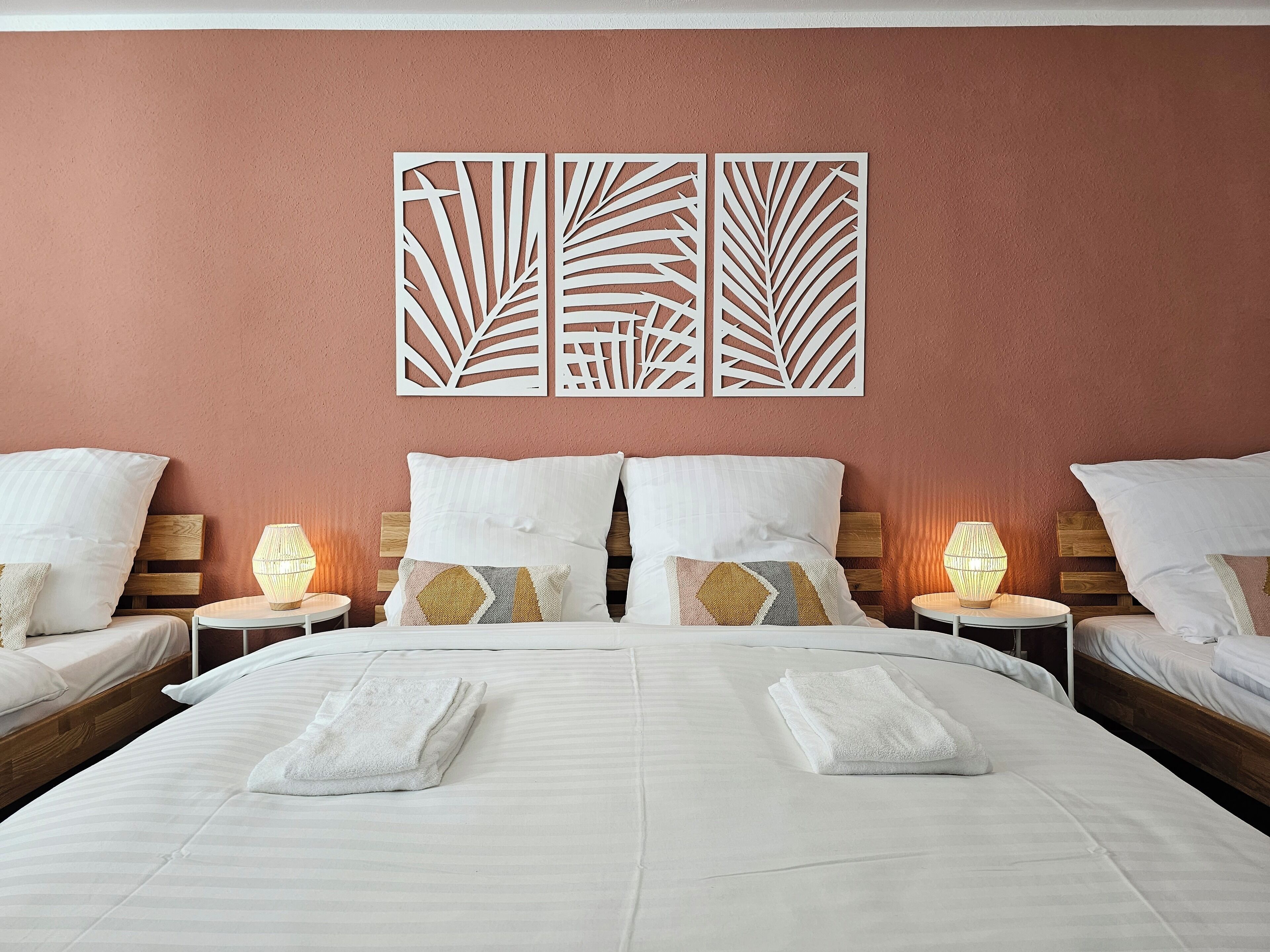 4 bedrooms, iron/ironing board, travel crib, WiFi