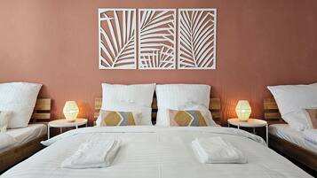 4 bedrooms, iron/ironing board, travel crib, WiFi