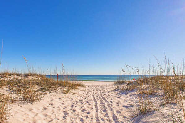 Beach nearby