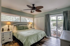 3 soverom, strykejern/-brett, internettilgang og sengetøy