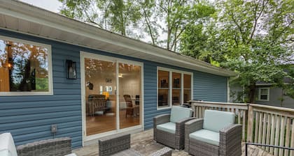Charming 4-bedroom house in Lake Geneva with WiFi and AC.