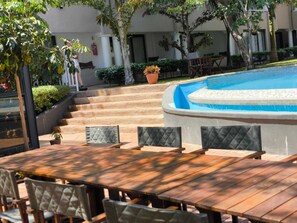 Room, 2 Bedrooms, Smoking, Balcony | Outdoor dining