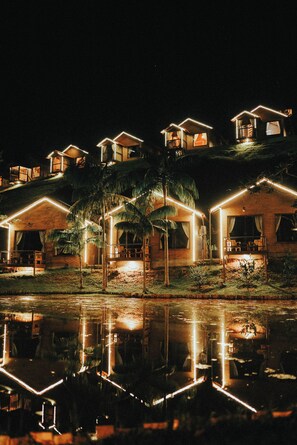 Façade de l’hébergement