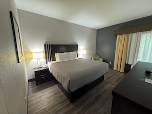 Zimmer, 1 King-Bett, barrierefrei, Nichtraucher | Bügeleisen/Bügelbrett, kostenloses WLAN