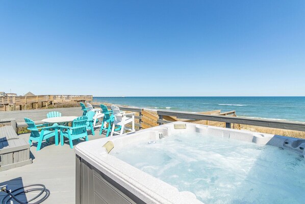 Hot Tub on Private Dunetop Deck