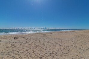 On the beach