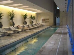 Indoor pool, outdoor pool