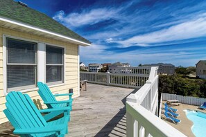 Property grounds - Pet-friendly oceanside Corolla home w/ pool and hot tub! (Corolla)