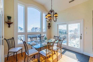 Dining - Pet-friendly semi-oceanfront home w/ pool, hot tub, & community amenities! (Corolla)