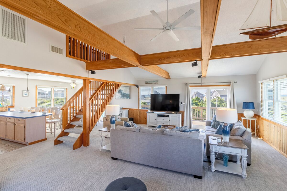Oceanside Home In Hatteras 200 Yards From Beach, Hot Tub - Hatteras, NC