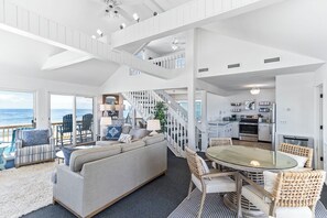 Interior - Oceanfront Home in Rodanthe w/ Panoramic Views & Hot Tub (Rodanthe)