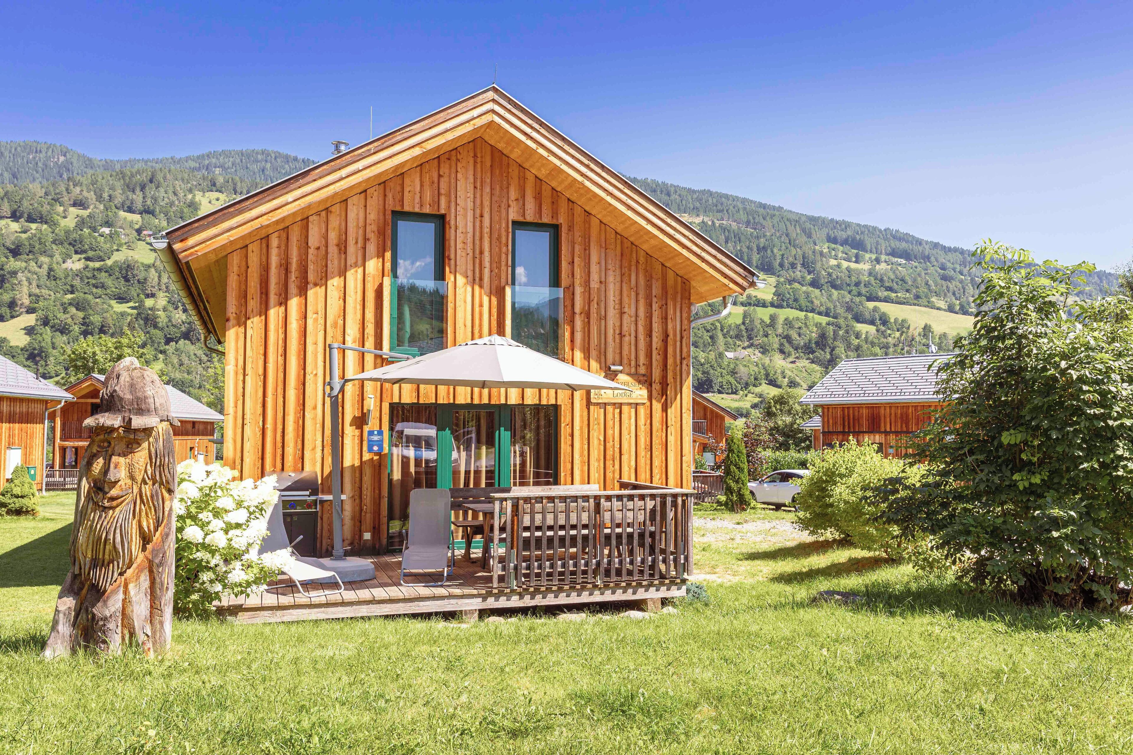 Chalet # 7  mit 3 Schlafzimmern & IR-Sauna