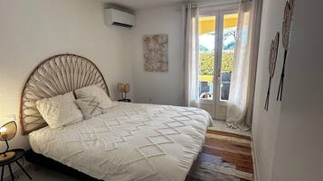 3 chambres, fer et planche Ă repasser, Wi-Fi, draps fournis