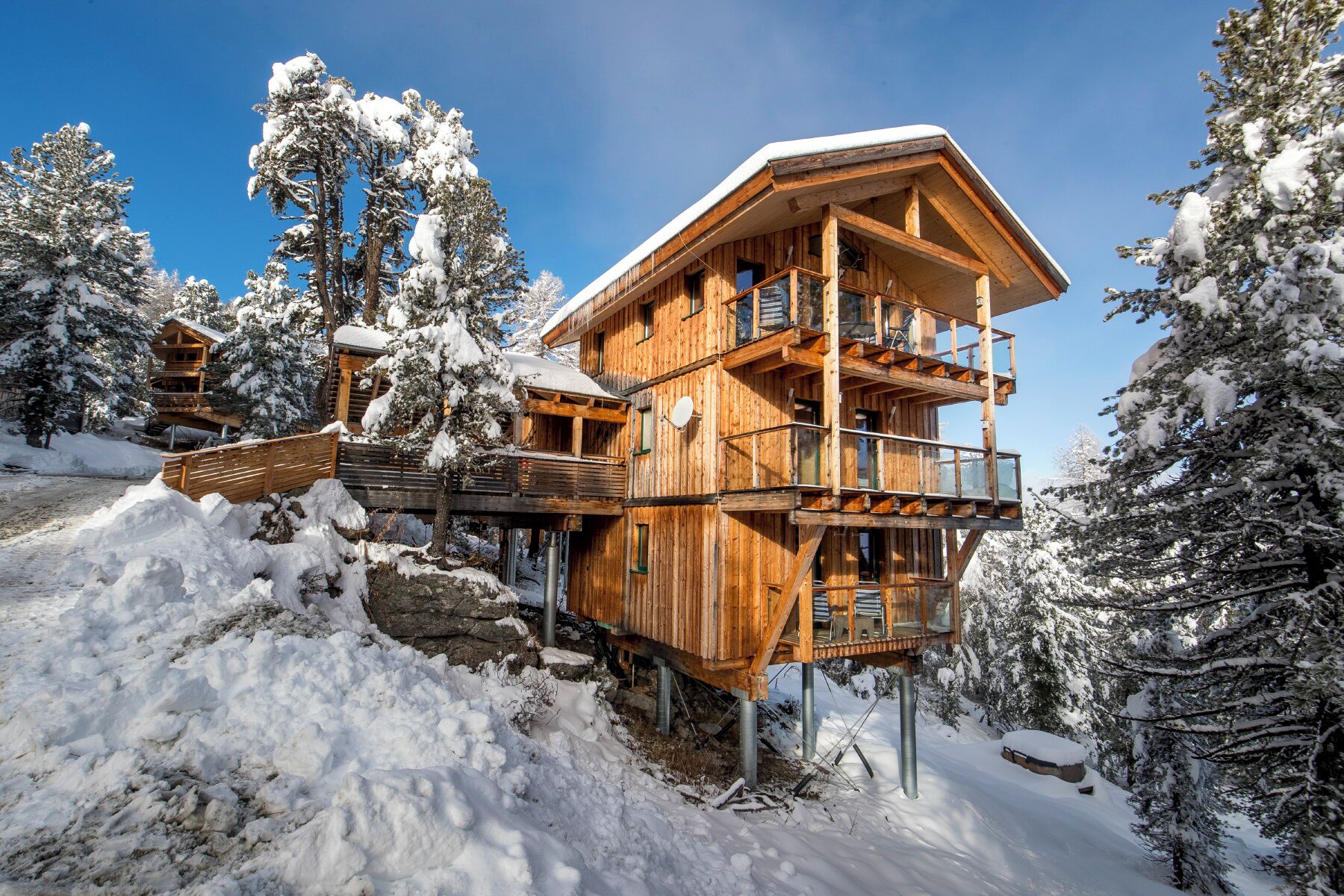 Ferienhaus # 6 mit IR-Sauna & Whirlwanne | Individually decorated, individually furnished, cots/infant beds