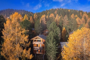 Façana frontal de l'allotjament