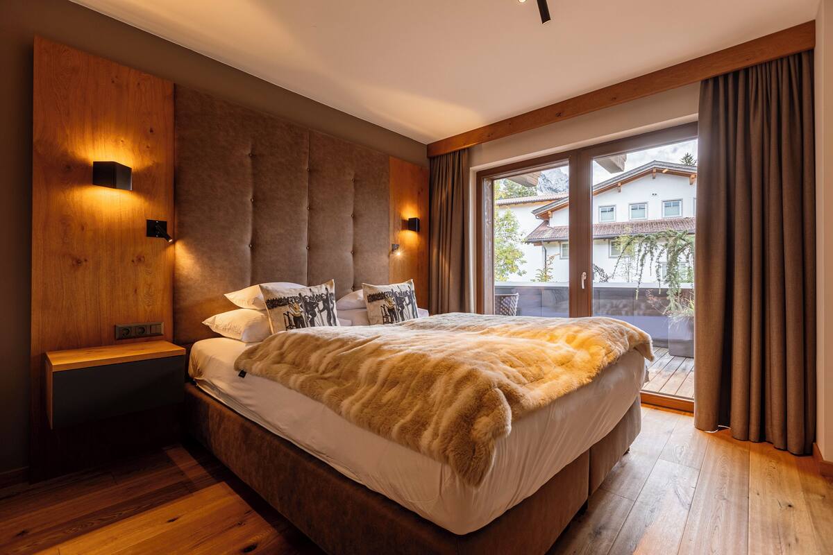 Premium Ferienwohnung mit 2 Schlafzimmern | 搖籃/嬰兒床、免費無線上網、床單