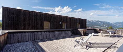 Superior Ferienwohnung mit 2 Schlafzimmern und Saunabereich | Terrass/Patio