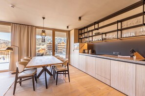 Premium Ferienwohnung mit 2 Schlafzimmer für max. 6 Personen | Private kitchen