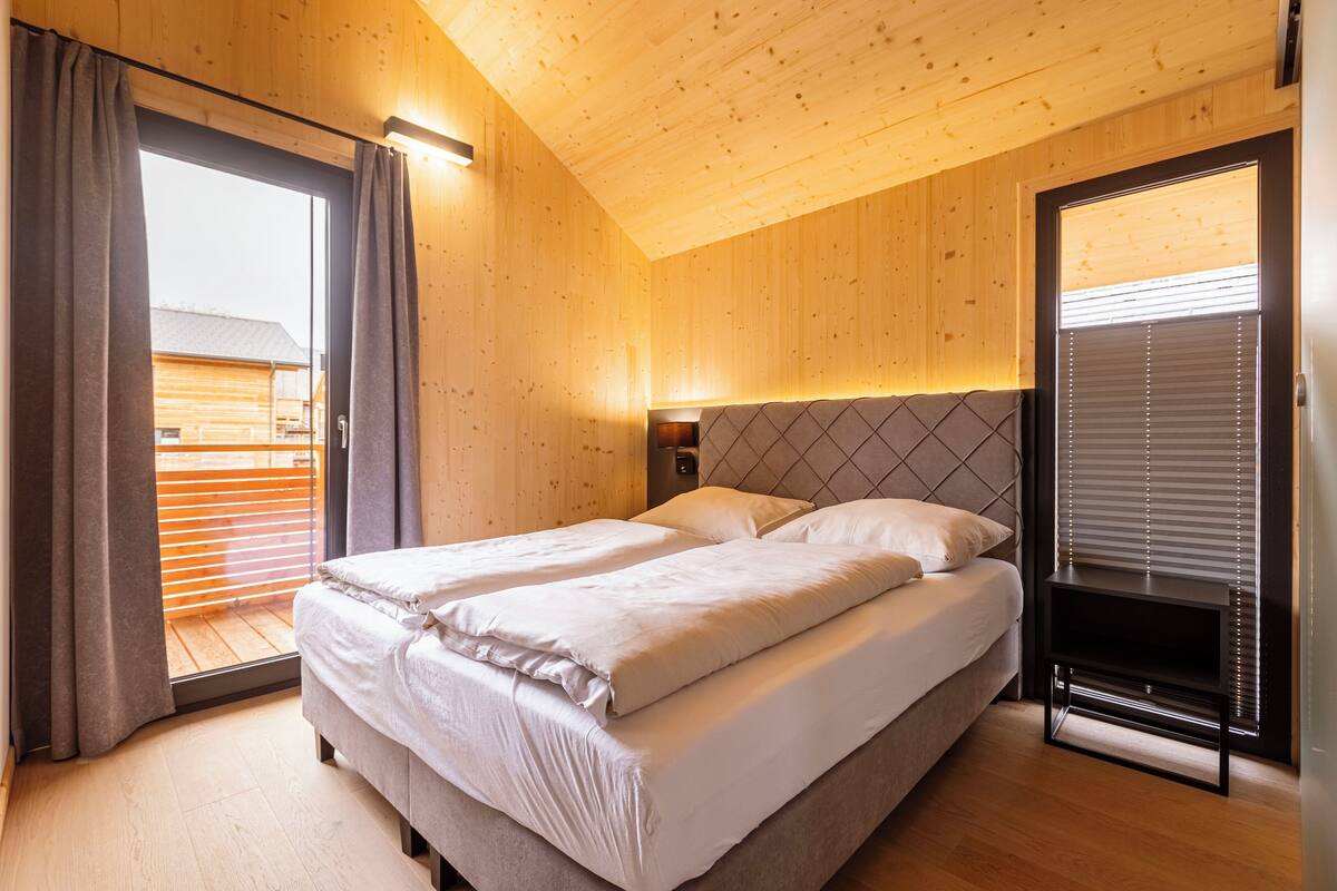 Ferienhaus # 6a mit Sauna und Pool | Wi-Fi ฟรี