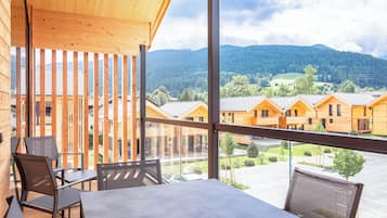 Penthouse # 3c mit Sauna und Aussenbadewanne