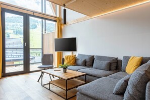 Penthouse # 4c mit Sauna und Aussenbadewanne