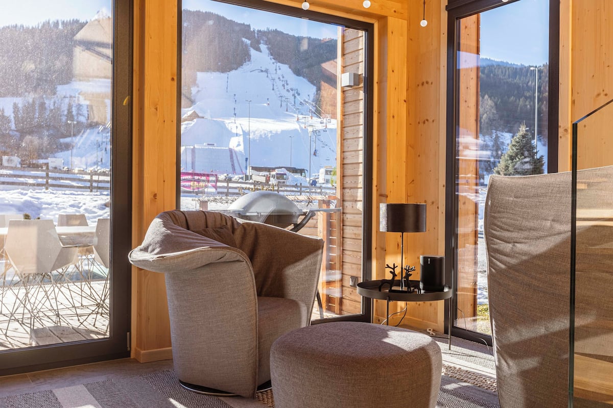 Panorama Ferienhaus # 8 mit Sauna & Pool | Wi-Fi ฟรี