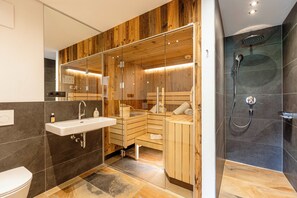 Superior Ferienwohnung # 1C mit Sauna | Tabla de planchar con plancha y wifi gratis 